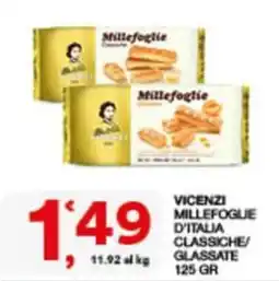 Sisa Vicenzi millefoglie d'Italia classiche offerta