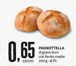 PRO7 Supermercati Pagnottella di grano duro con lievito madre offerta