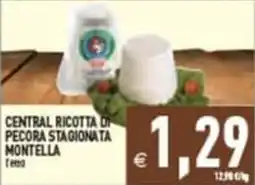 Pim Supermercati Central ricotta di pecora stagionata montella offerta