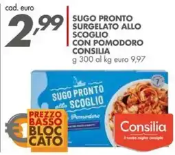 Italmark Sugo pronto allo scoglio con pomodoro Consilia offerta