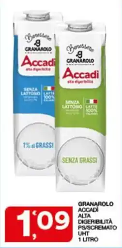 Sisa Granarolo Accadi alta digeribilità offerta
