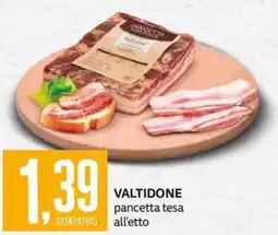 PRO7 Supermercati Valtidone pancetta tesa offerta