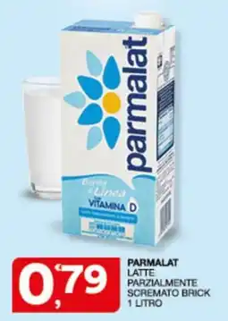 Sisa Parmalat latte parzialmente scremato brick offerta