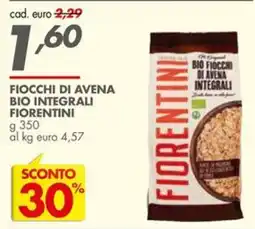 Italmark Fiocchi di avena bio integrali fiorentini offerta