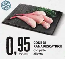 PRO7 Supermercati Code di rana pescatrice con pelle offerta