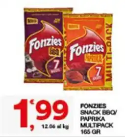 Sisa Fonzies snack bbq/paprika offerta
