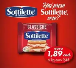 Italmark Sottilette classiche offerta