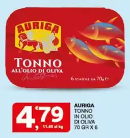 Sisa Auriga tonno in olio di oliva offerta