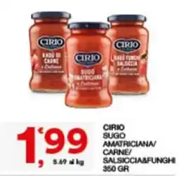 Sisa Cirio sugo amatriciana offerta