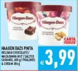 Pim Supermercati Haagen Dazs Pinta offerta