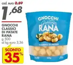 Italmark Gnocchi classici di patate Rana offerta