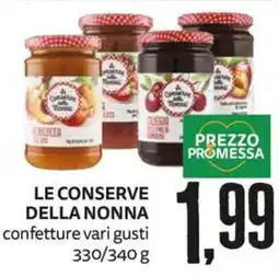 PRO7 Supermercati Le conserve della nonna confetture vari gusti offerta