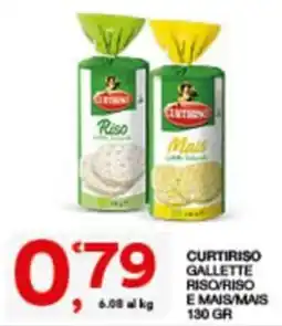 Sisa Curtiriso gallette riso/riso e mais/mais offerta