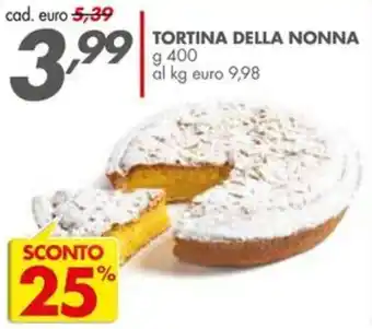 Italmark Tortina della nonna offerta