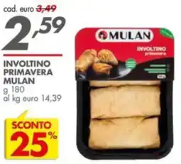 Italmark Involtino primavera Mulan offerta