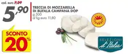 Italmark Treccia di mozzarella di bufala campana dop offerta