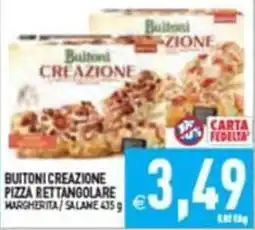 Pim Supermercati Buitoni Creazione pizza rettangolare offerta
