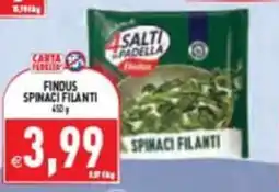 Pim Supermercati Findus Spinaci Filanti offerta