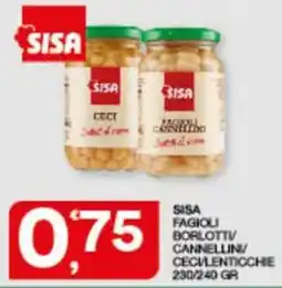 Sisa Sisa fagioli borlotti/ cannellini/ ceciolettochie offerta