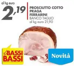 Italmark Prosciutto cotto Praga Ferrari offerta