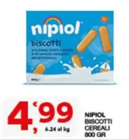 Sisa Nipiol biscotti cereali offerta