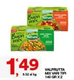 Sisa Valfrutta Buon mix offerta