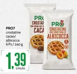PRO7 Supermercati PRO7 crostatine cacao/albicocca offerta