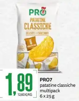 PRO7 Supermercati PRO7 patatine classiche offerta