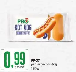 PRO7 Supermercati PRO7 panini per hot dog offerta