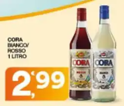 Sisa Cora bianco/rosso offerta