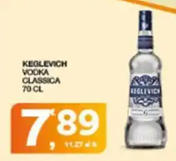 Sisa Vodka Classica Keglevich offerta