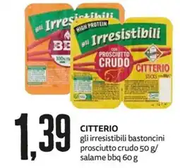 PRO7 Supermercati Citterio gli irresistibili bastoncini offerta