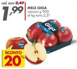 Italmark Mele Giga offerta
