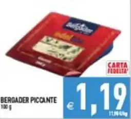 Pim Supermercati Bergader piccante offerta