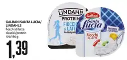 PRO7 Supermercati Galbani Santa Lucia fiocchi di latte offerta