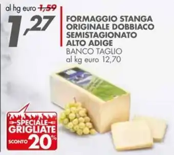 Italmark Formaggio Stanga Originale Dobbiasco offerta