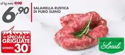 Italmark Salamella rustica di puro suino offerta