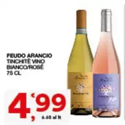 Sisa Feudo Arancio Tinchitè Vino Bianco/Rosé offerta