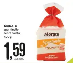 PRO7 Supermercati Morato spuntinelle senza crosta offerta