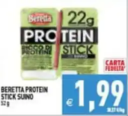 Pim Supermercati Beretta protein stick suino offerta