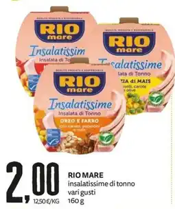 PRO7 Supermercati Rio mare insalatissime di tonno offerta