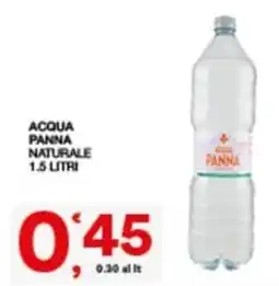 Sisa Acqua Panna naturale offerta