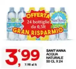 Sisa Sant'Anna acqua naturale offerta