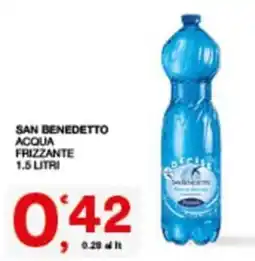 Sisa San Benedetto acqua frizzante offerta