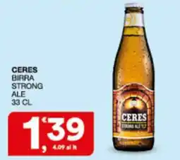 Sisa Ceres birra strong ale offerta