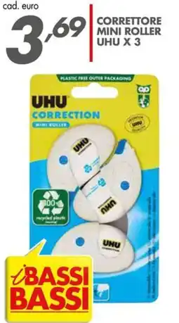 Italmark UHU Correction Mini Roller offerta