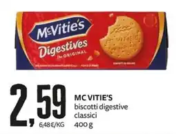 PRO7 Supermercati McVitie's biscotti digestive classici offerta