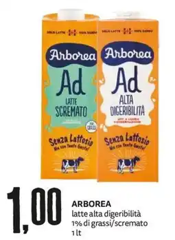 PRO7 Supermercati Arborea latte alta digeribilità offerta