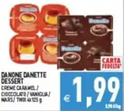 Pim Supermercati Danone Danette Dessert offerta