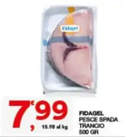 Sisa Fidagel pesce spada trancio offerta